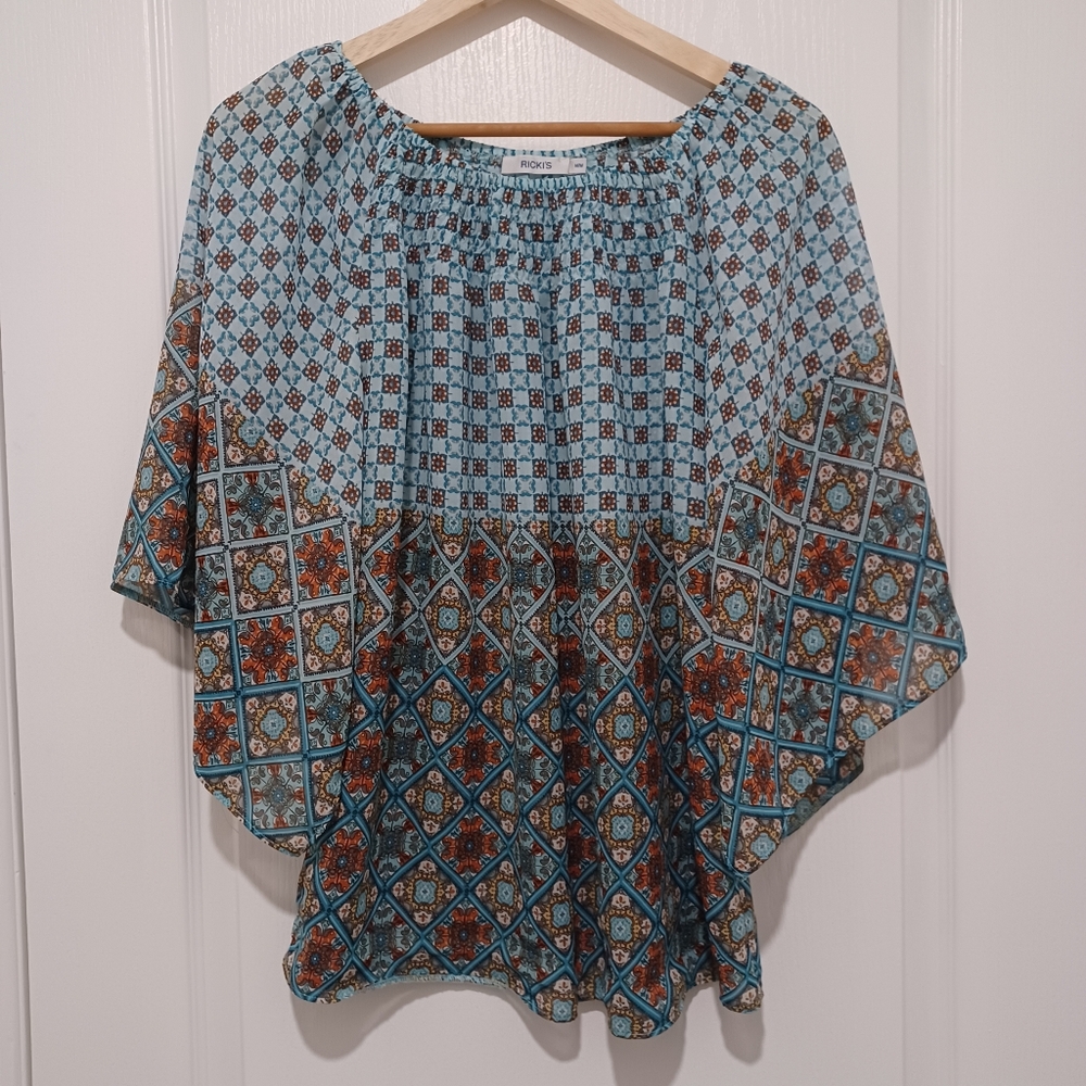 Bohemian Patterned Women's Top - Ricki's